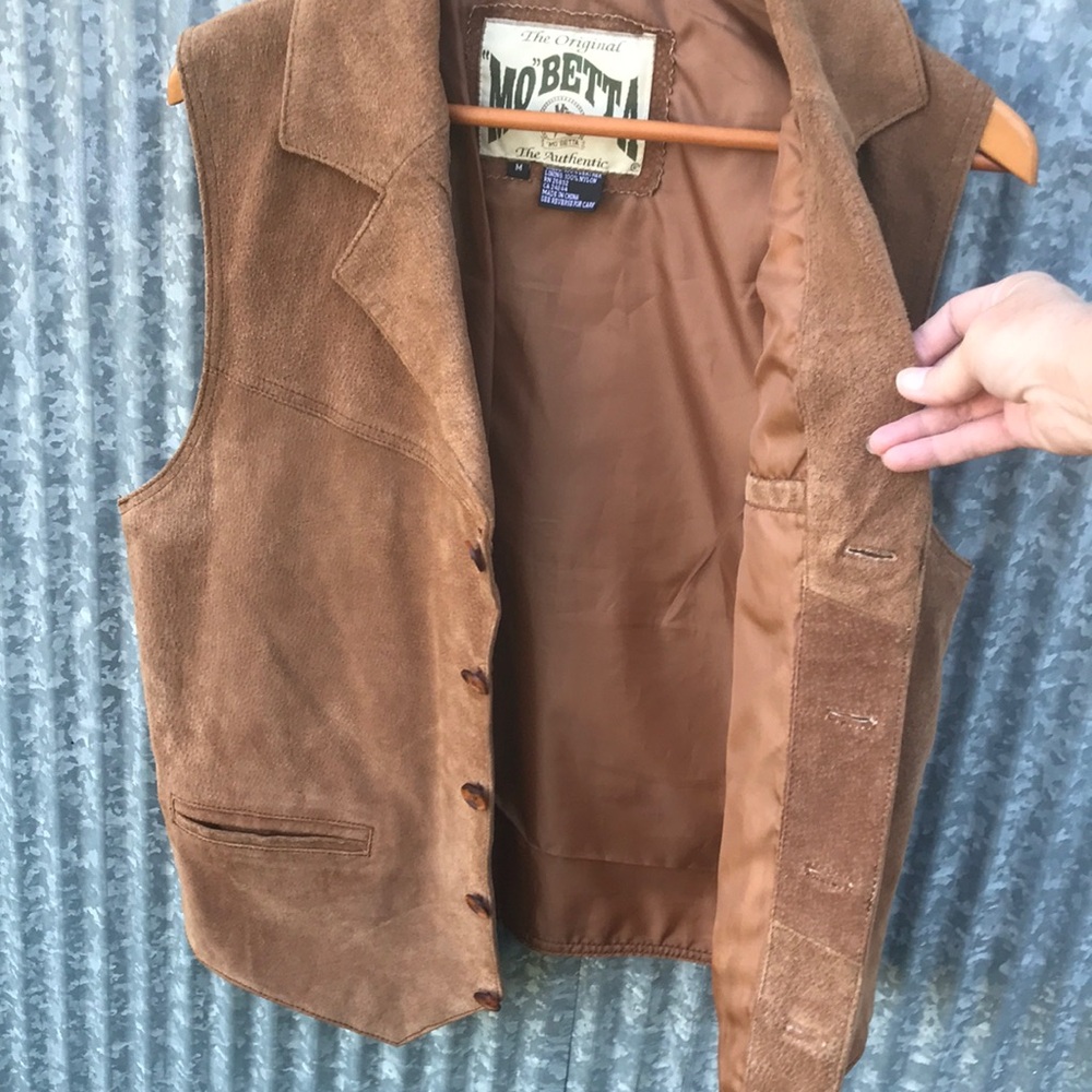 Leather Vest - The Original “Mo” Betta - Picture 8 of 15